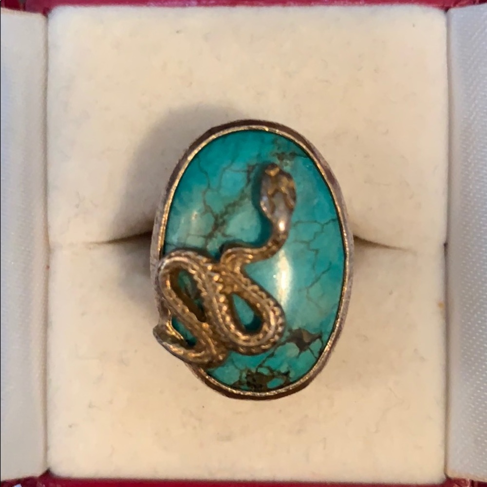 Beautiful Snake Ring 925